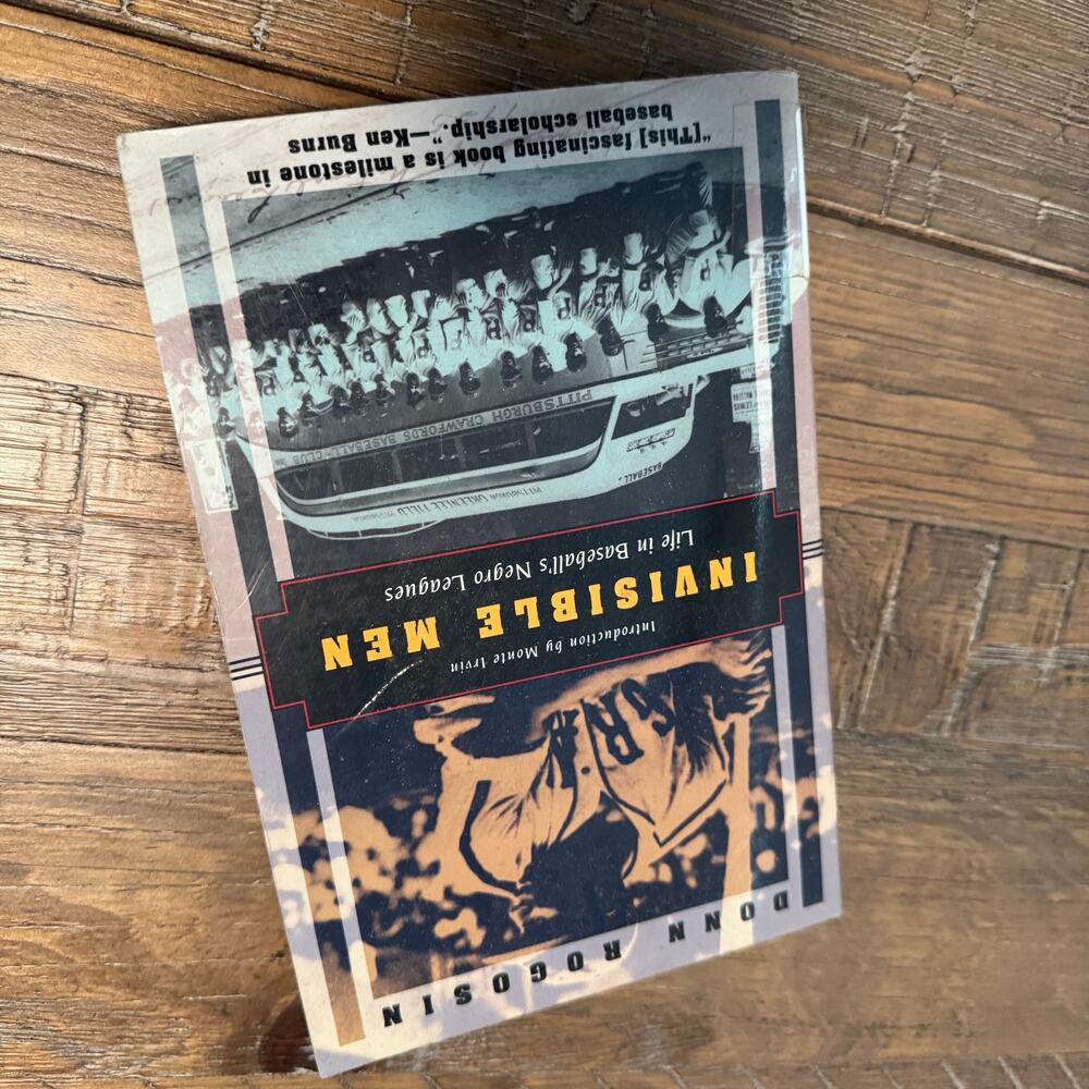 Invisible Men: Life in Baseball's Negro Leagues Kodansha Donn Rogosin Book